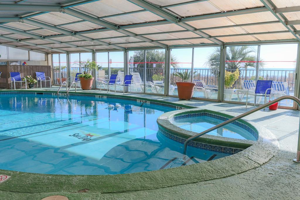 ホテル Sea Dip Oceanfront マートルビーチ エクステリア 写真