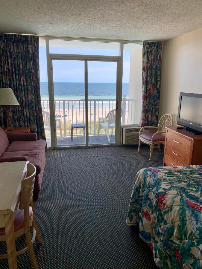 ホテル Sea Dip Oceanfront マートルビーチ エクステリア 写真
